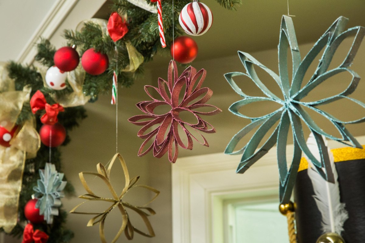Karton Weihnachtsdekoration Basteln