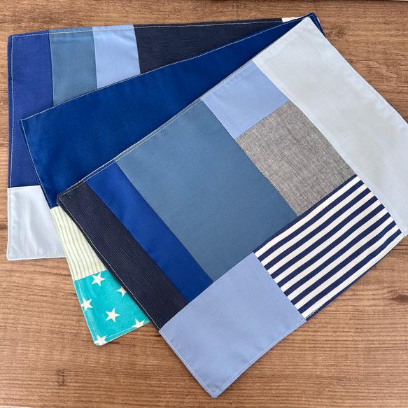 Tischsets aus Hemdenstoff