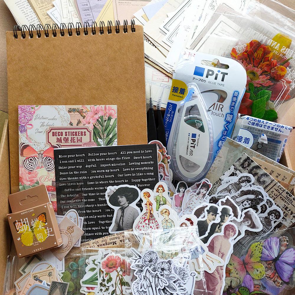 Scrapbooking Material Papier Sticker Kleber