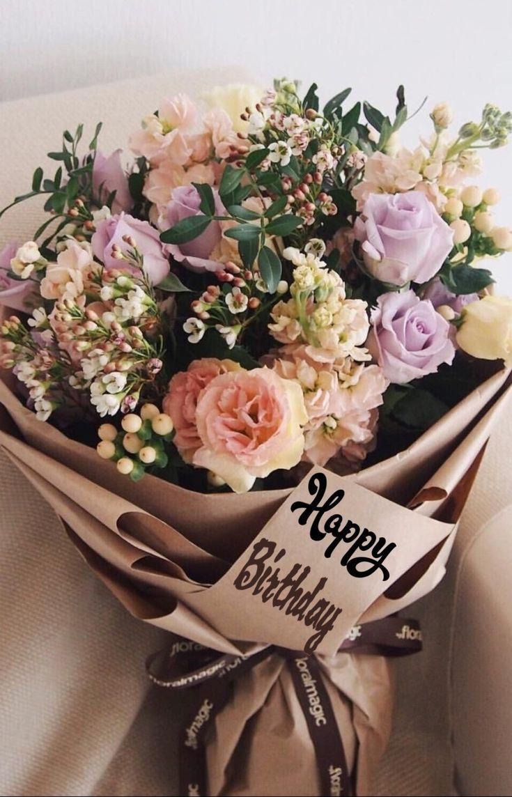 Geburtstags Blumenstrauß DIY Geschenk