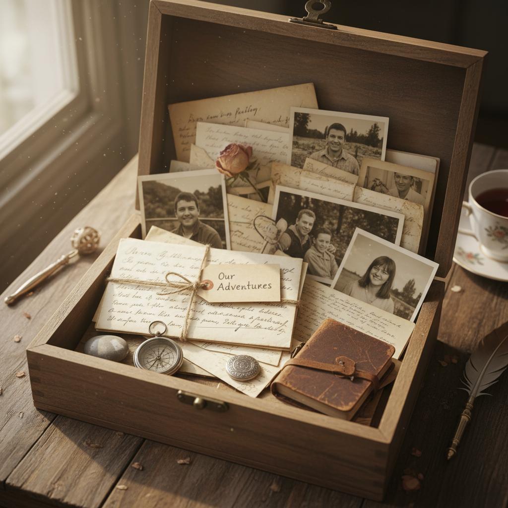Erinnerungsbox Geschenk DIY