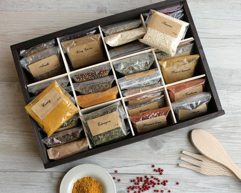 Gewürzbox Geschenk für Koch