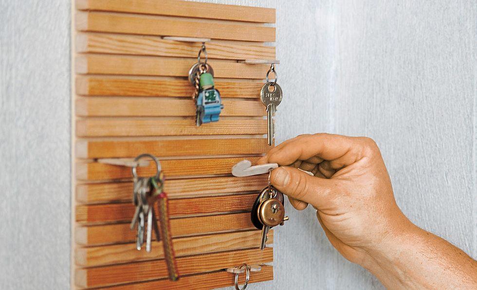 Holz Schlüsselhalter DIY
