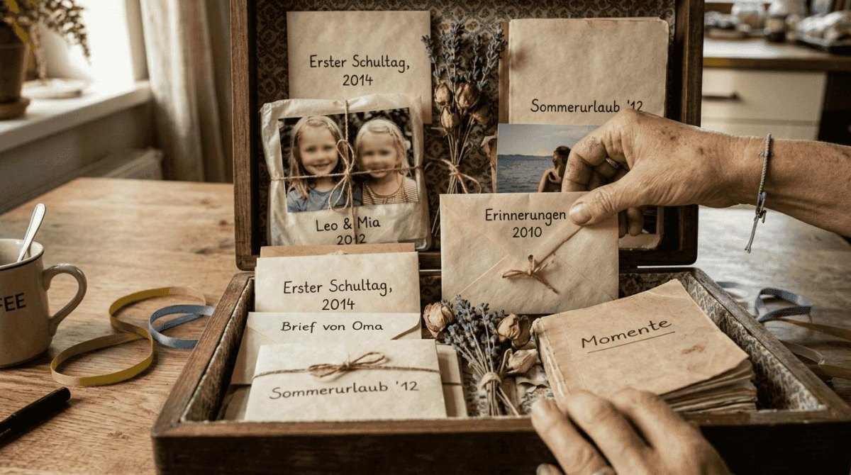 Erinnerungsbox selbst gestaltet