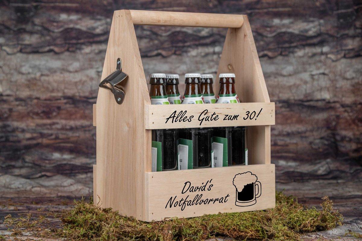 Handgemachtes Holzgeschenk Mann