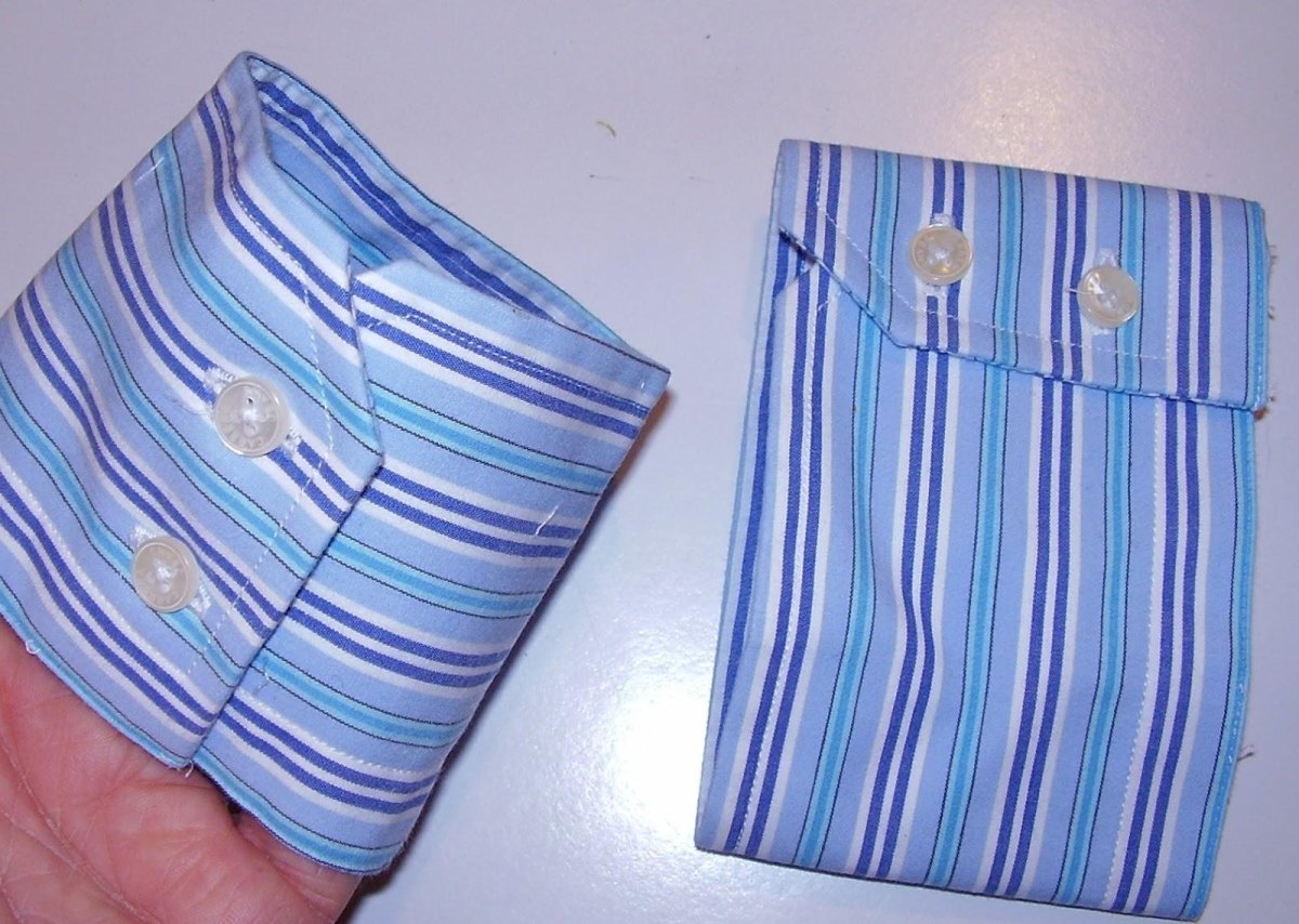 Accessoires aus Hemdärmeln