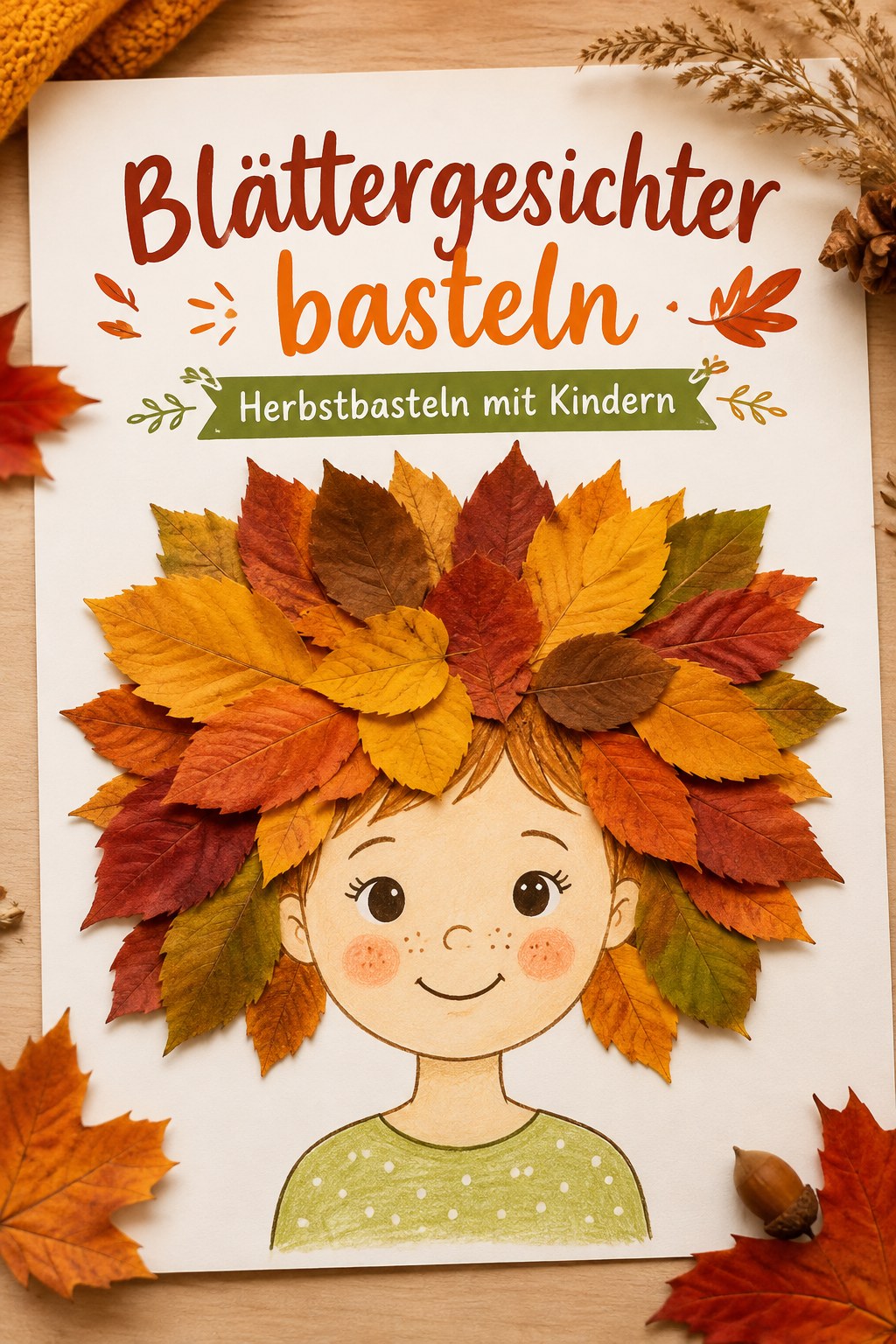 9 Herbstbasteln Mit Kindern - Ideen Mit Blättern, Kastanien