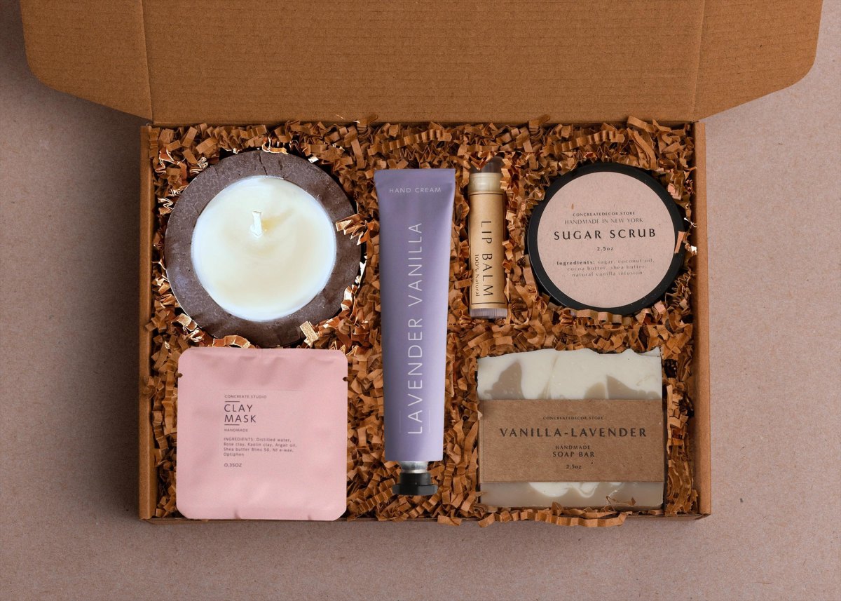 Beauty Produkte in Geschenkbox