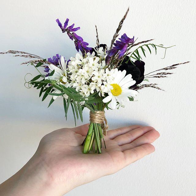 Kleiner DIY Geschenkblumenstrauß