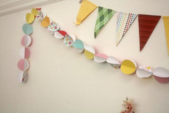 Kreative Papier Girlanden Ideen