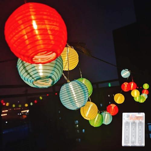 DIY Laternen Lichterkette Party