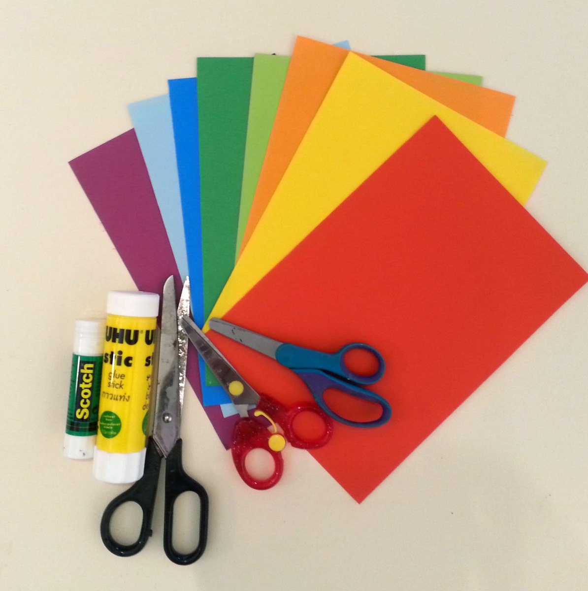 DIY Papierblumen Bouquet Geschenk selber machen