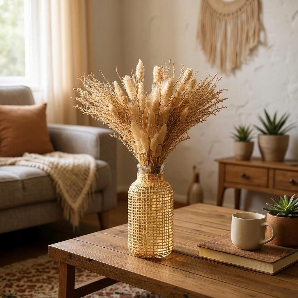 Naturmaterialien und Upcycling
