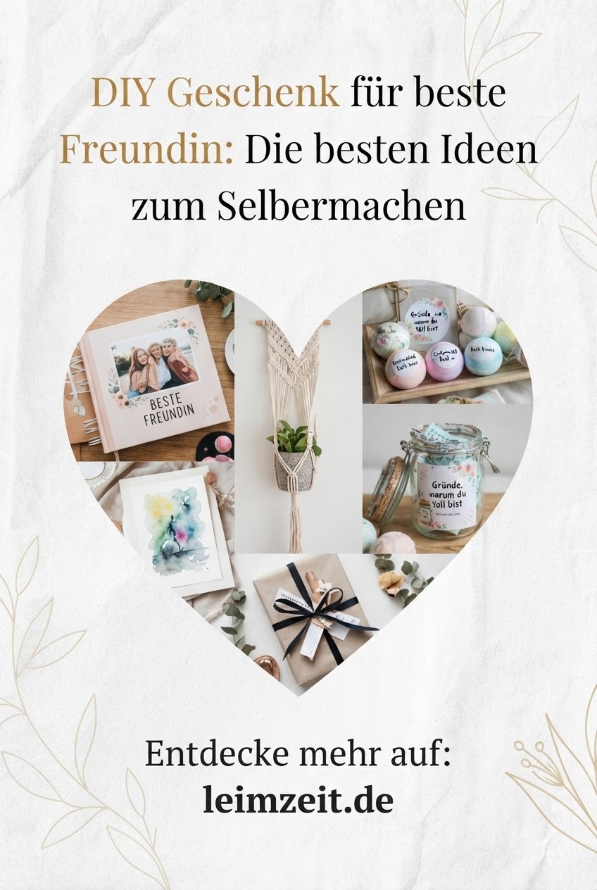 DIY Geschenk für beste Freundin: Die besten Ideen zum Selbermachen