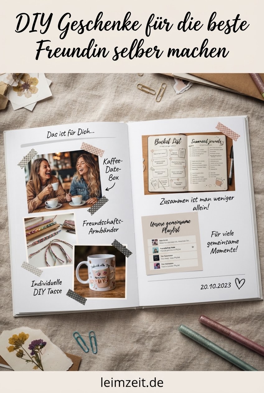 DIY Geschenke für die beste Freundin selber machen