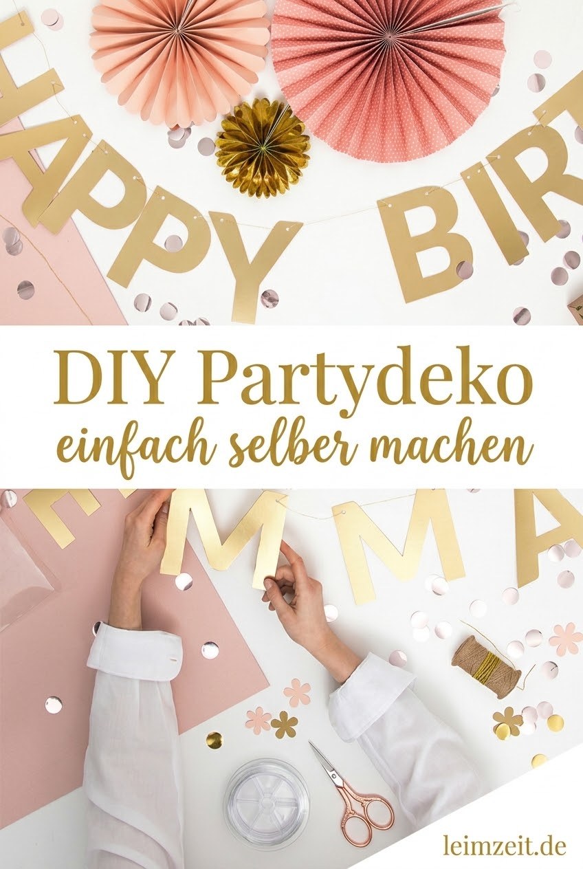 DIY Partydeko einfach selber machen