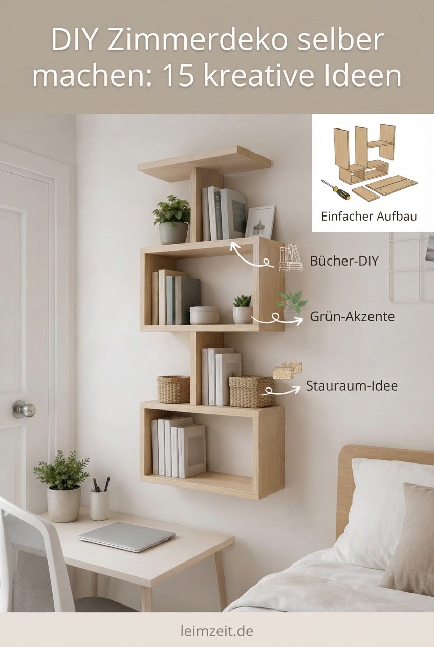 DIY Zimmerdeko selber machen: 15 kreative Ideen