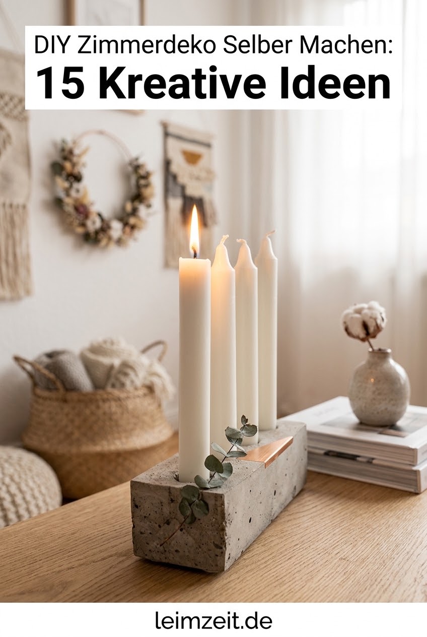 DIY Zimmerdeko Selber Machen: 15 Kreative Ideen