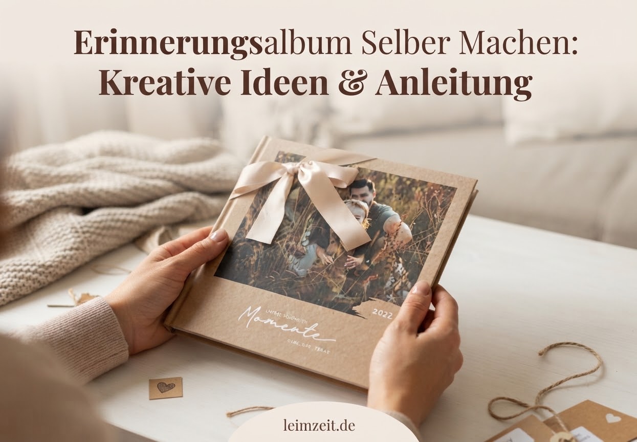 Erinnerungsalbum Selber Machen: Kreative Ideen & Anleitung