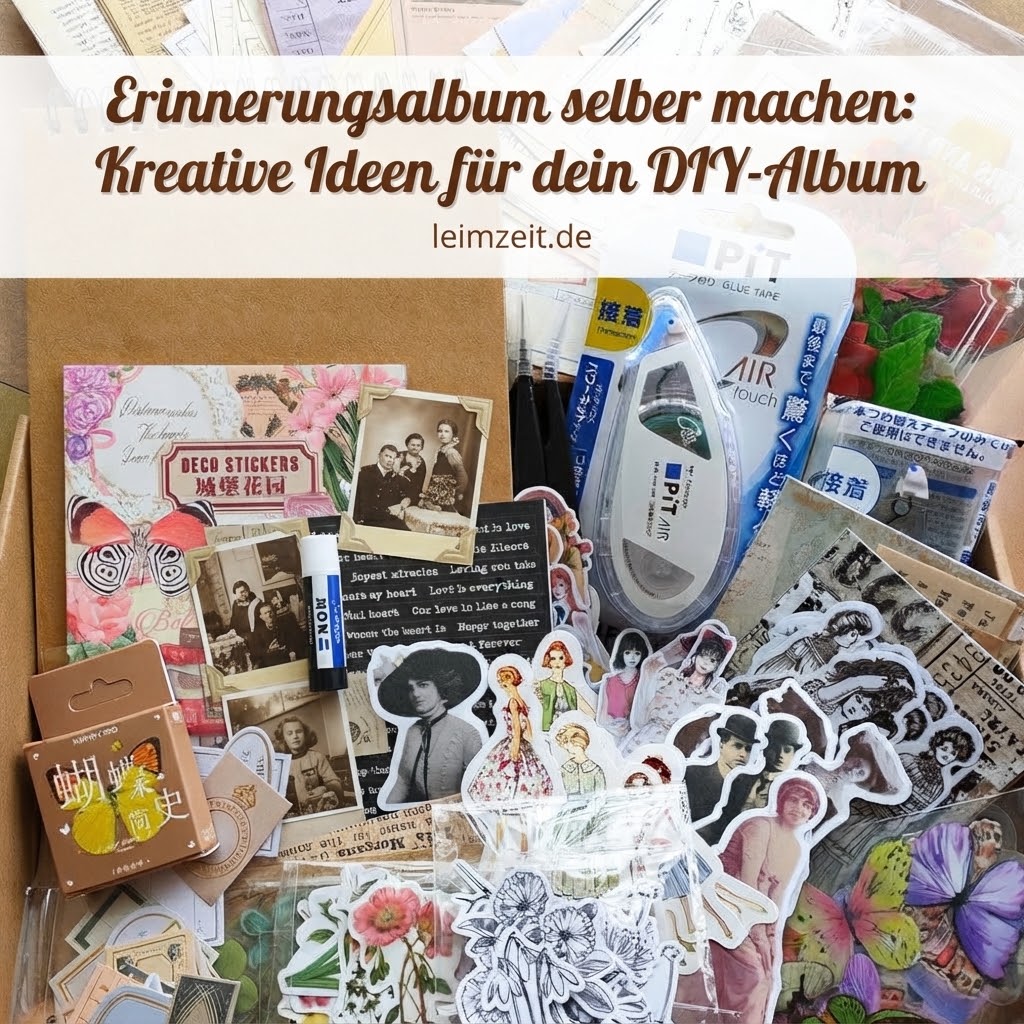 Erinnerungsalbum selber machen: Kreative Ideen für dein DIY-Album