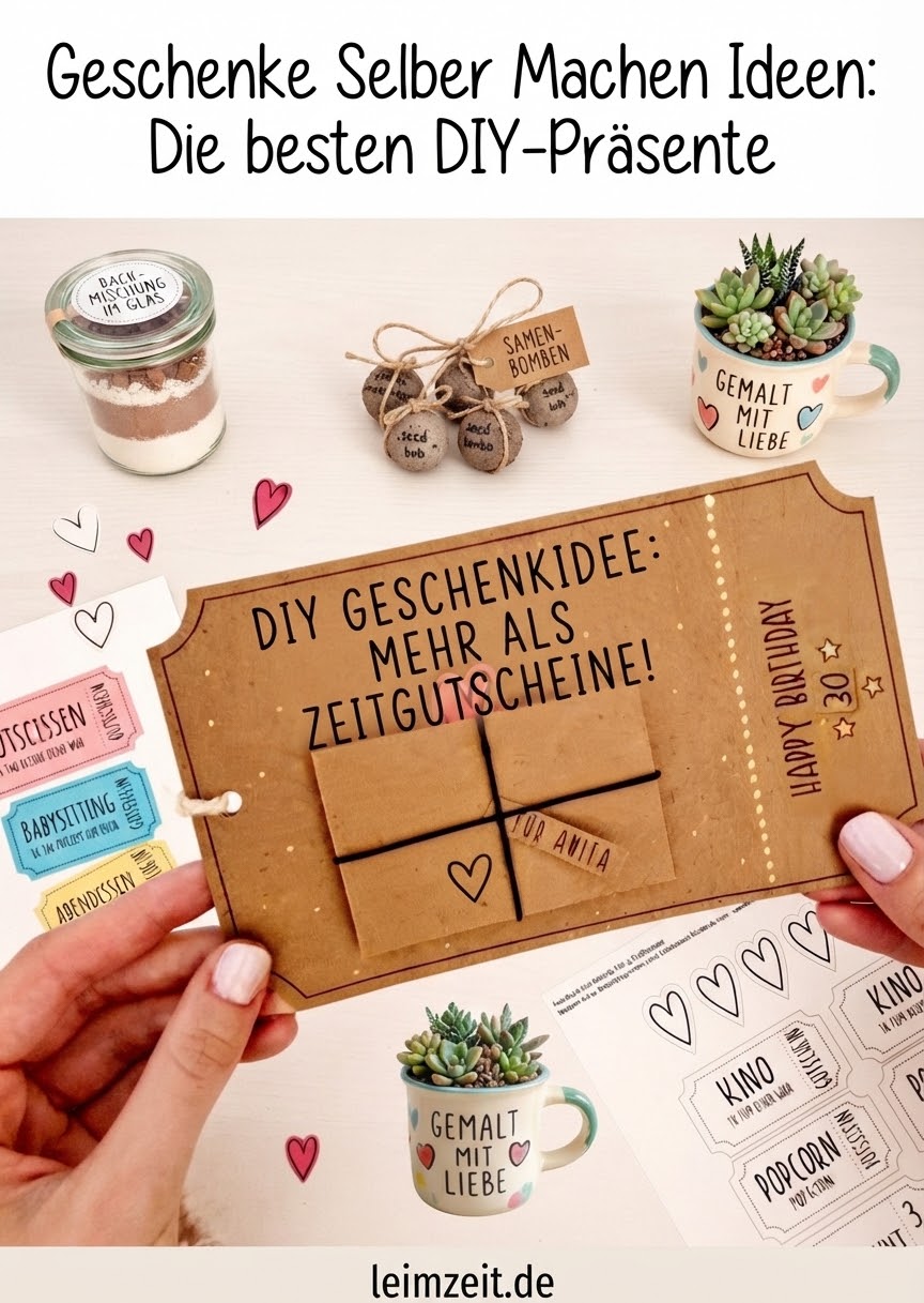 Geschenke Selber Machen Ideen: Die besten DIY-Präsente