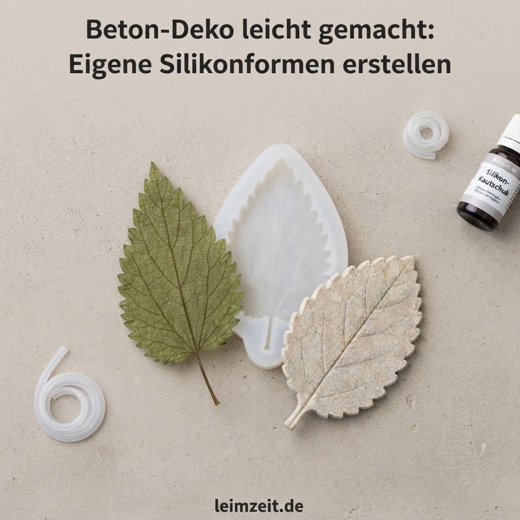 Beton-Deko leicht gemacht: Eigene Silikonformen erstellen