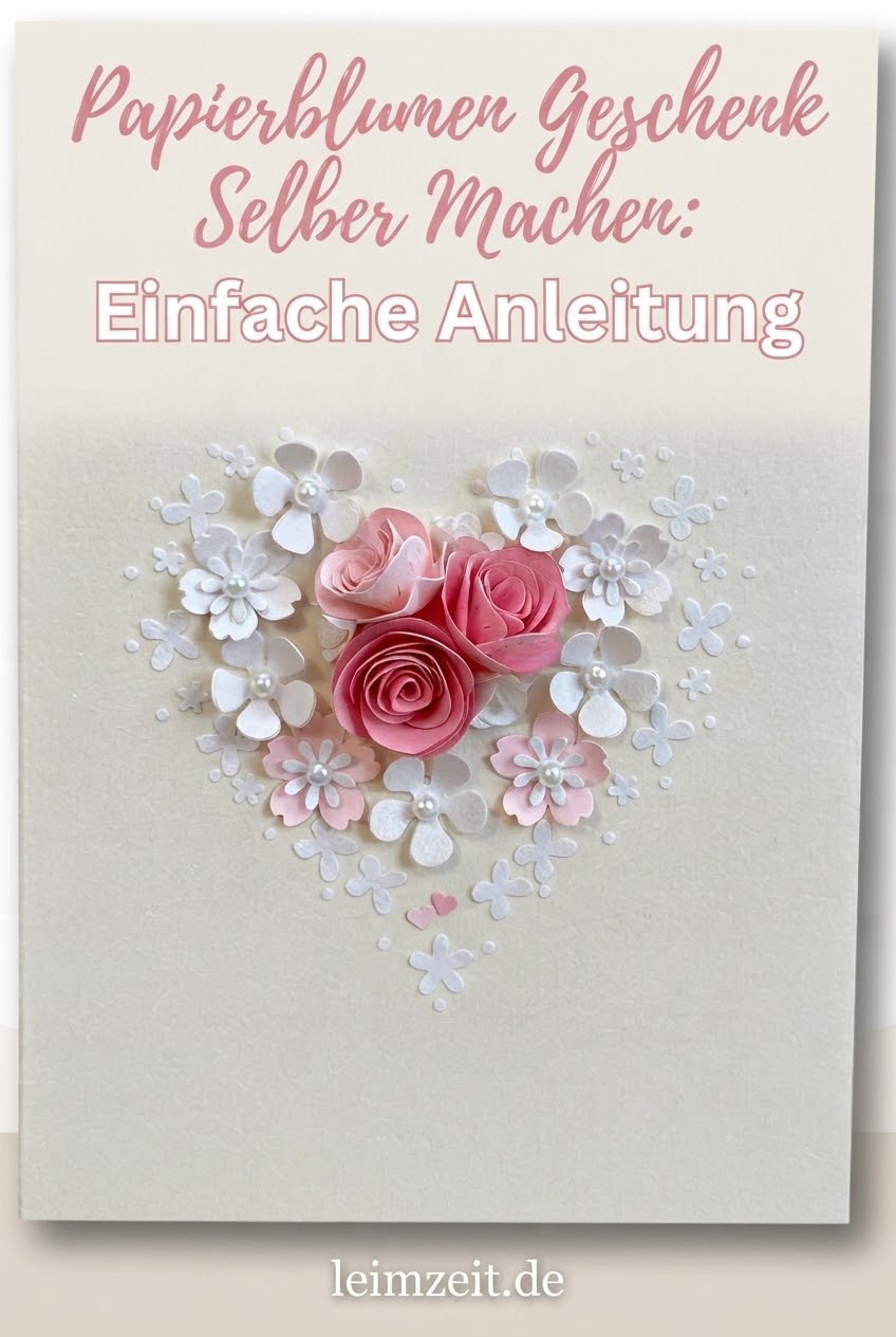 Papierblumen Geschenk Selber Machen: Einfache Anleitung