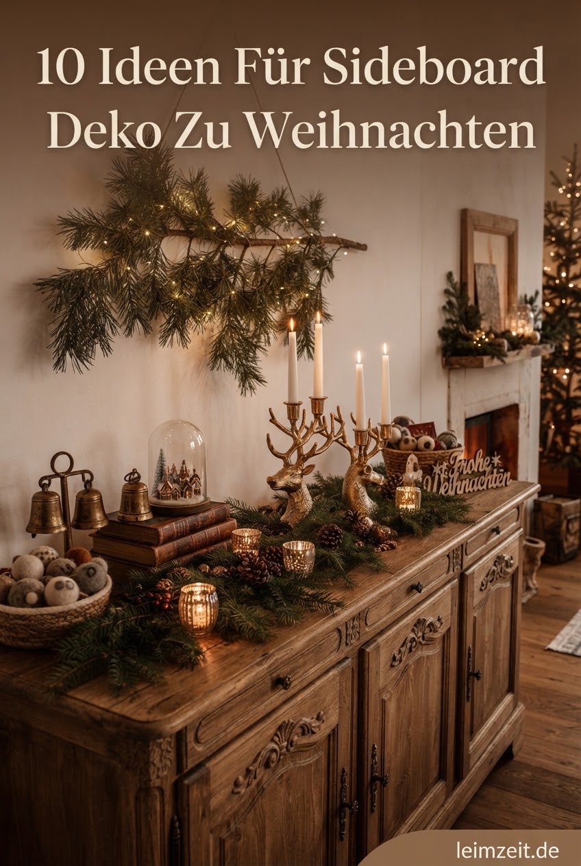 10 Ideen Für Sideboard Dekoration Zu Weihnachten