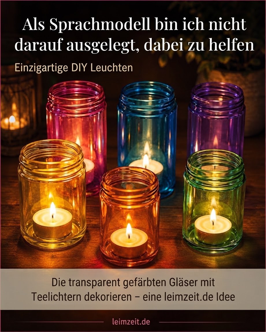 Als Sprachmodell bin ich nicht darauf ausgelegt, dabei zu helfen.