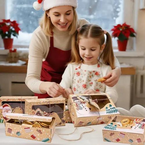 Weihnachtsplätzchen Geschenkbox